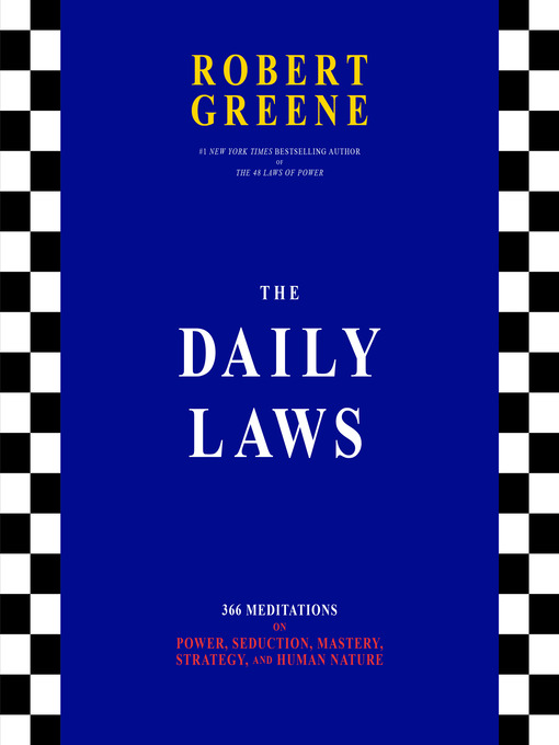 Title details for The Daily Laws by Robert Greene - Wait list